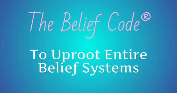 Image that reads: The Belief Code